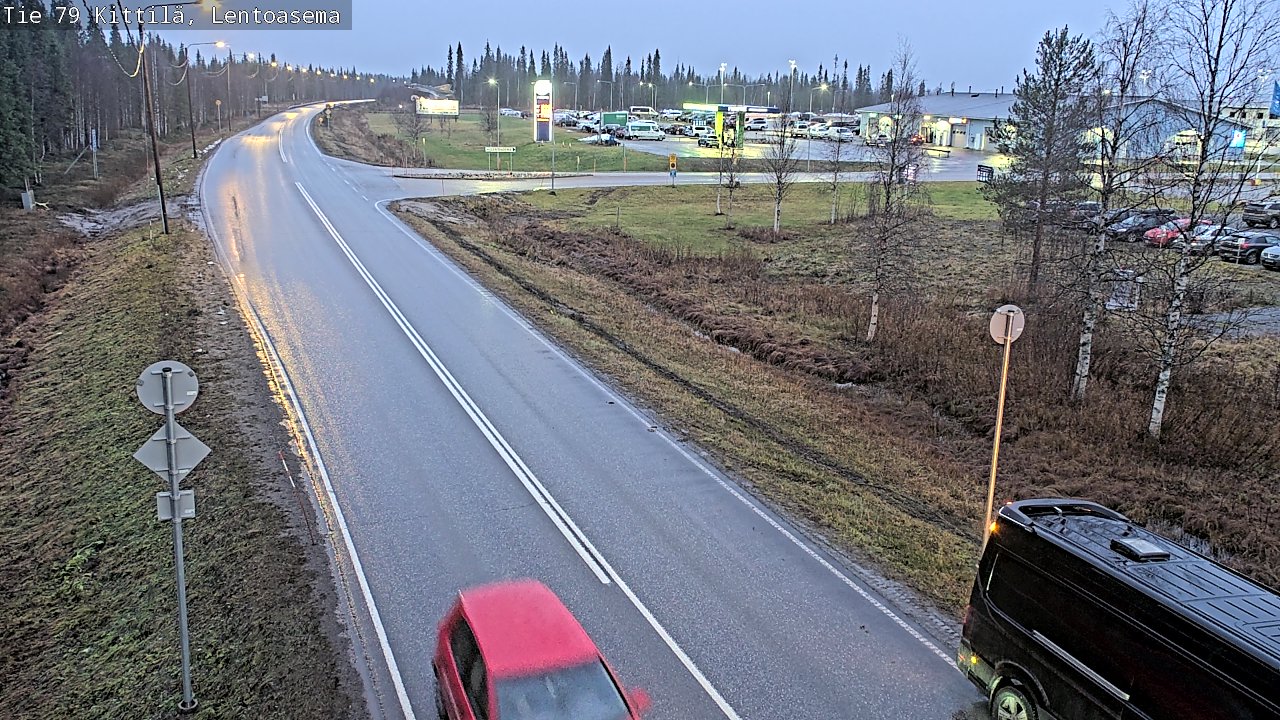 Kelikamerat Kuva Tie 79 Kittilä, Lentoasema, Kittilä, Lappi
