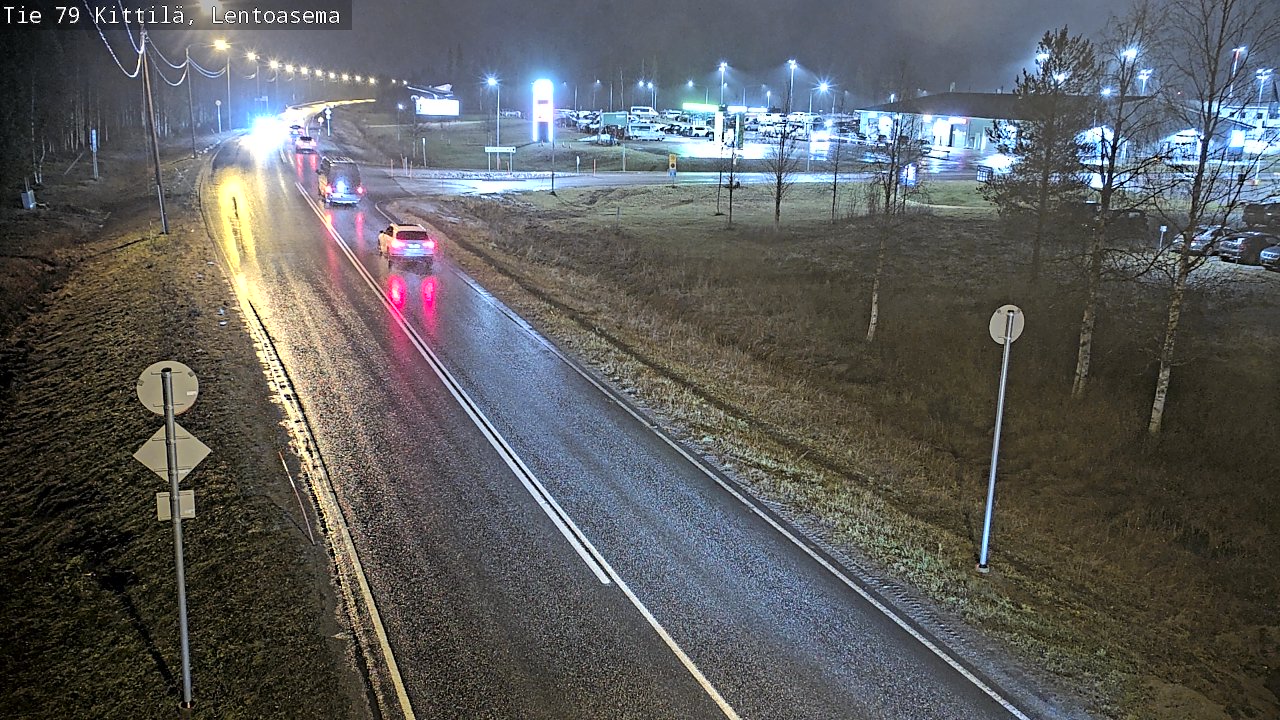 Kelikamerat Kuva Tie 79 Kittilä, Lentoasema, Kittilä, Lappi