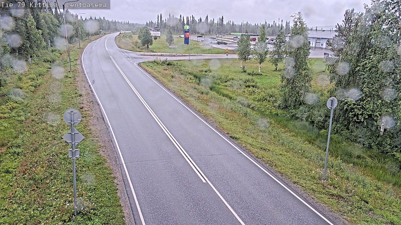 Kelikamerat Kuva Tie 79 Kittilä, Lentoasema, Kittilä, Lappi