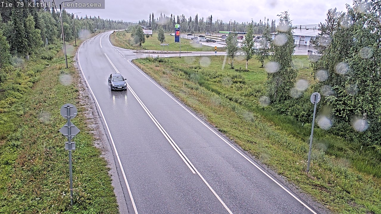 Kelikamerat Kuva Tie 79 Kittilä, Lentoasema, Kittilä, Lappi