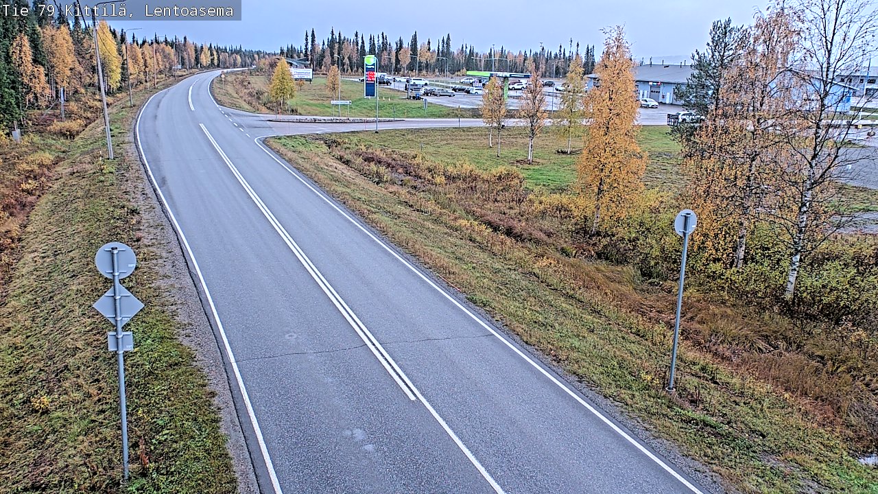 Kelikamerat Kuva Tie 79 Kittilä, Lentoasema, Kittilä, Lappi