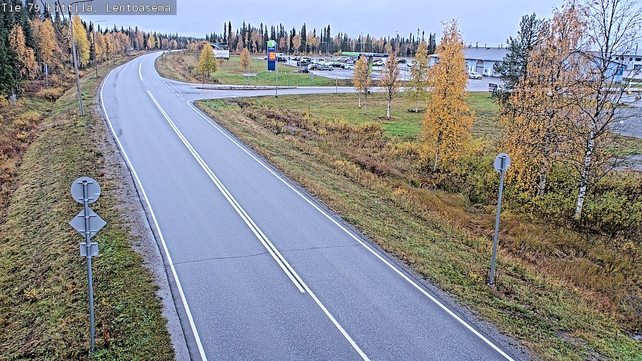 Kelikamerat Kuva Tie 79 Kittilä, Lentoasema, Kittilä, Lappi