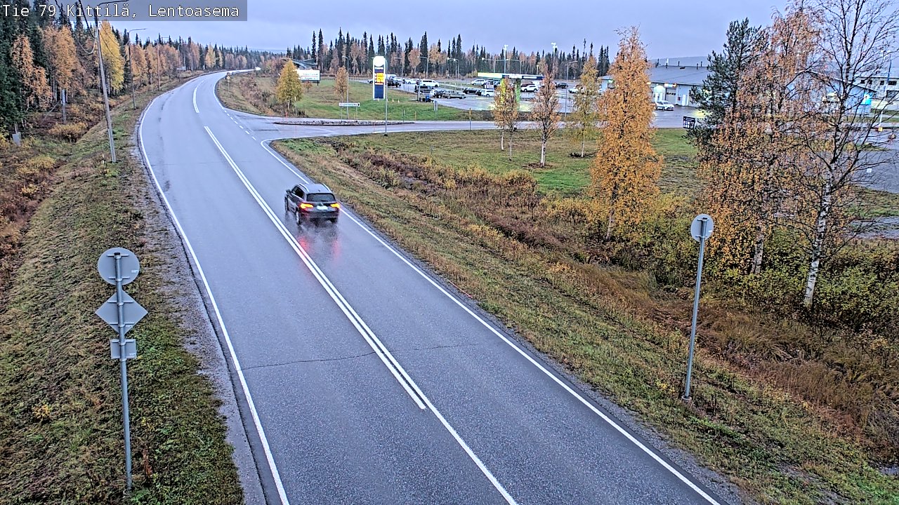 Kelikamerat Kuva Tie 79 Kittilä, Lentoasema, Kittilä, Lappi