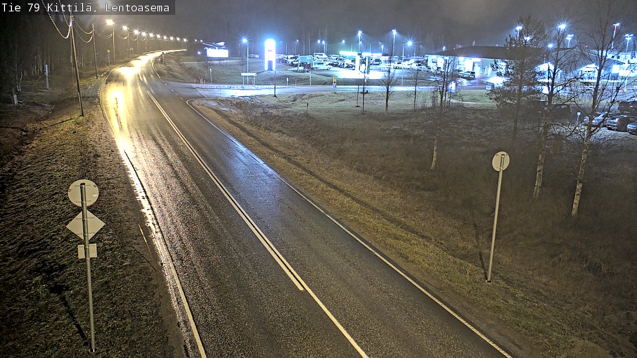 Kelikamerat Kuva Tie 79 Kittilä, Lentoasema, Kittilä, Lappi