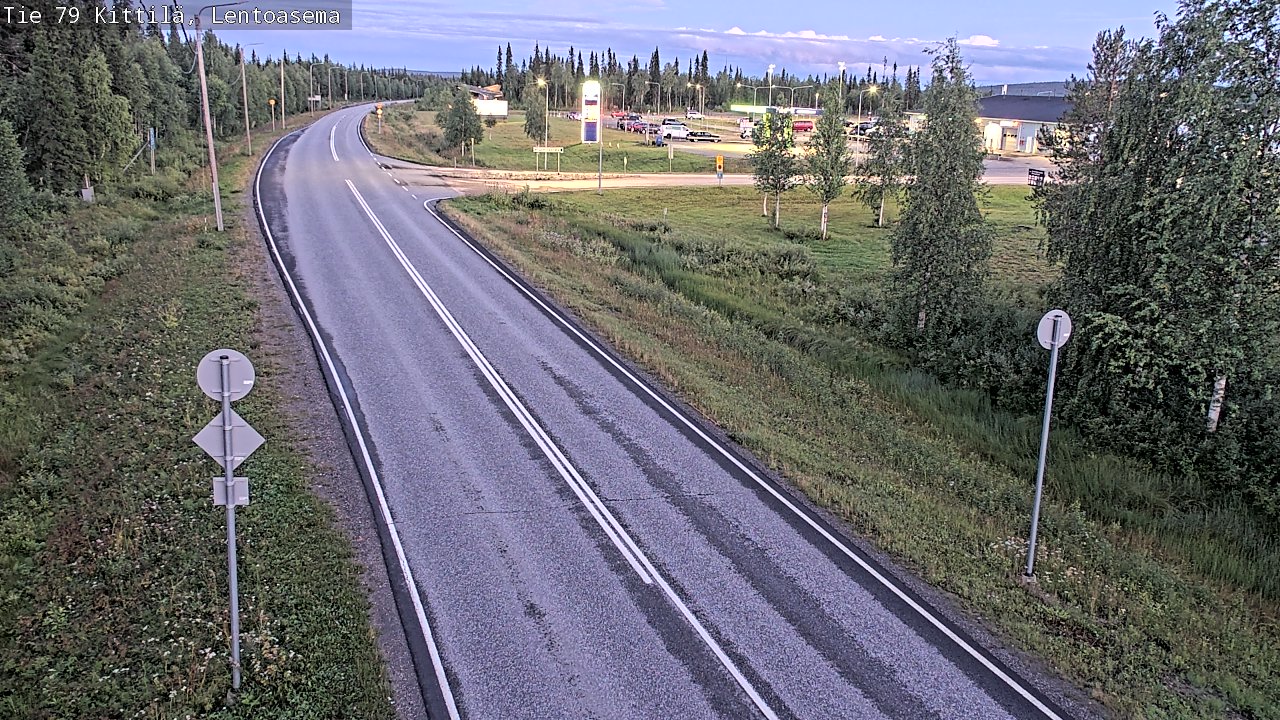 Kelikamerat Kuva Tie 79 Kittilä, Lentoasema, Kittilä, Lappi