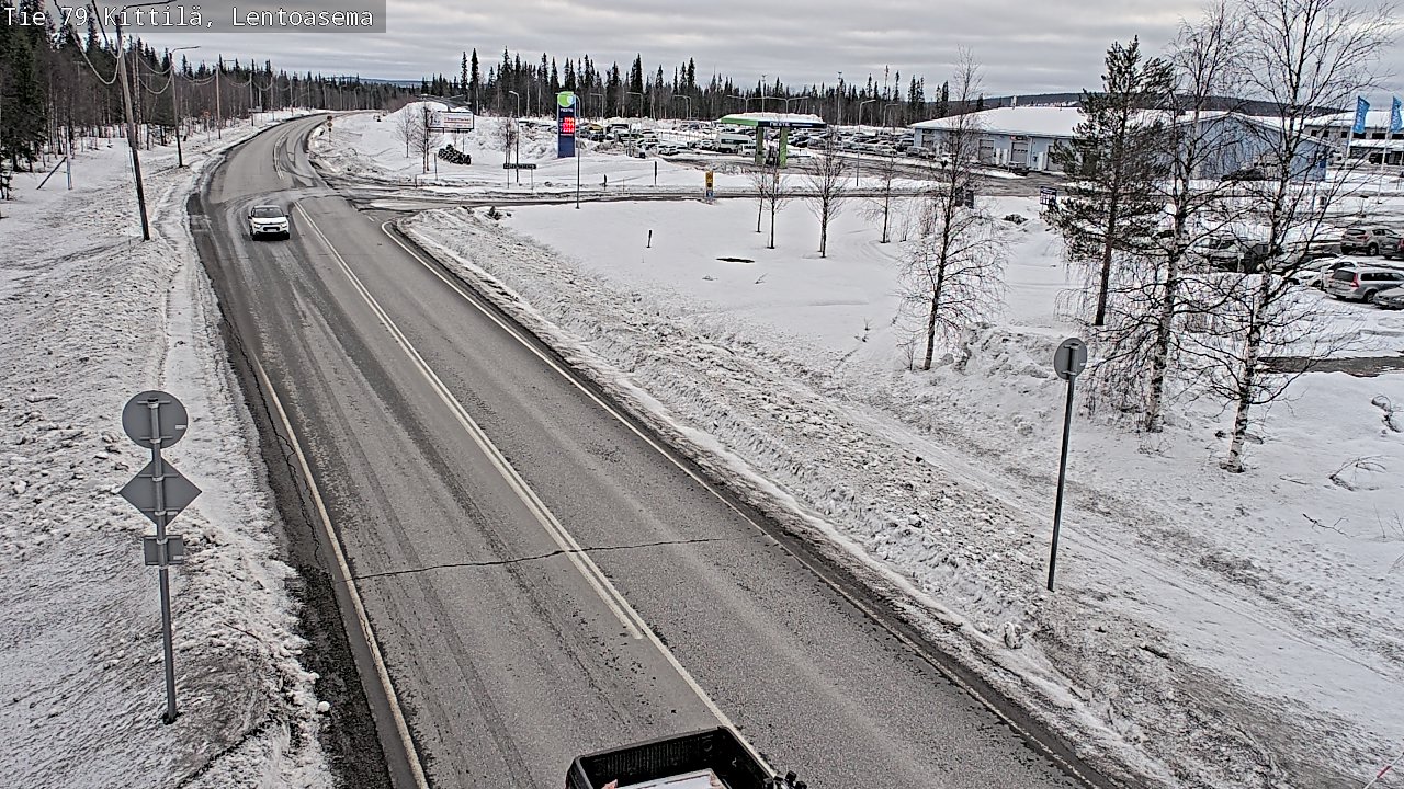 Kelikamerat Kuva Tie 79 Kittilä, Lentoasema, Kittilä, Lappi