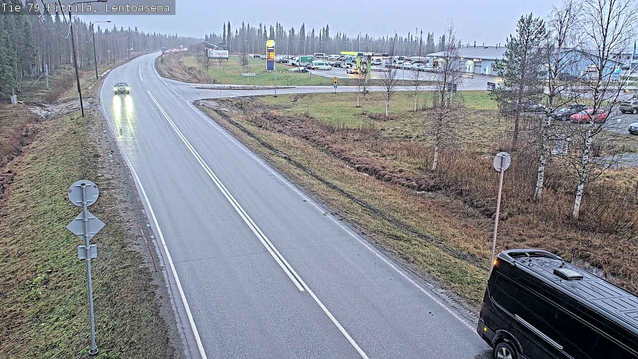 Kelikamerat Kuva Tie 79 Kittilä, Lentoasema, Kittilä, Lappi