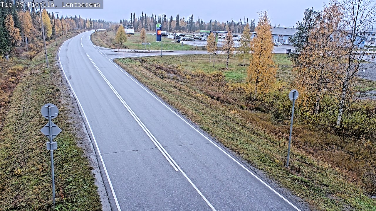 Kelikamerat Kuva Tie 79 Kittilä, Lentoasema, Kittilä, Lappi