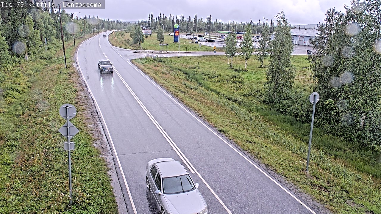 Kelikamerat Kuva Tie 79 Kittilä, Lentoasema, Kittilä, Lappi