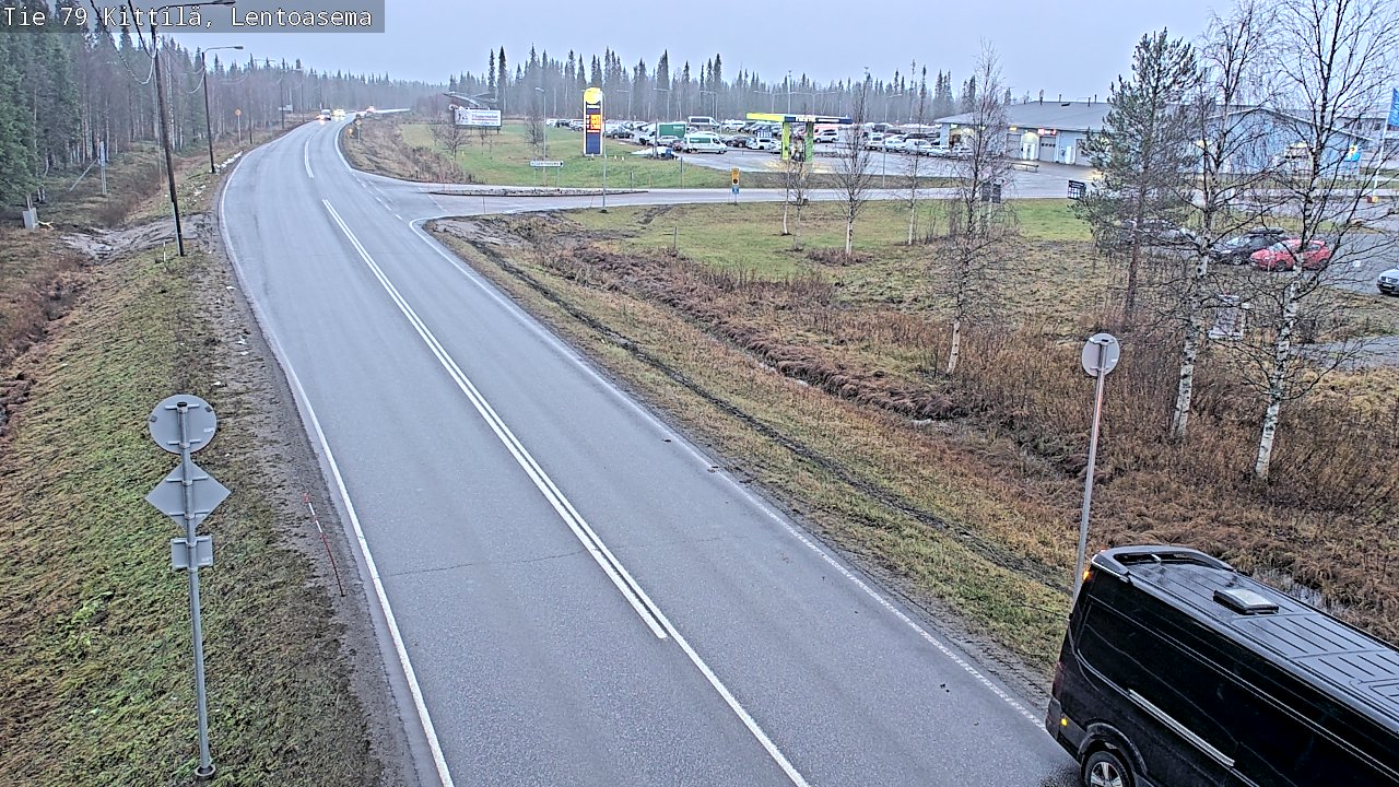 Kelikamerat Kuva Tie 79 Kittilä, Lentoasema, Kittilä, Lappi