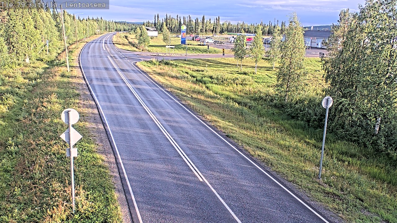 Kelikamerat Kuva Tie 79 Kittilä, Lentoasema, Kittilä, Lappi