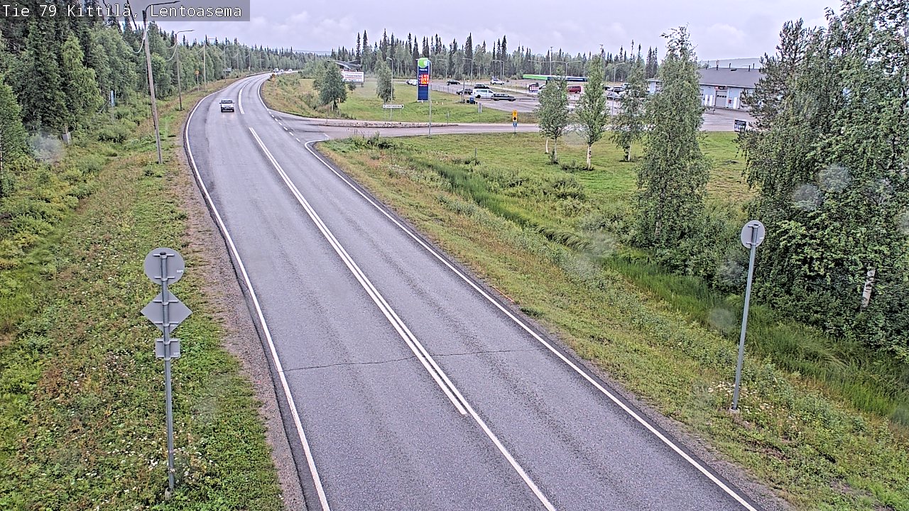 Kelikamerat Kuva Tie 79 Kittilä, Lentoasema, Kittilä, Lappi