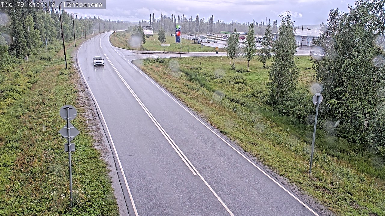 Kelikamerat Kuva Tie 79 Kittilä, Lentoasema, Kittilä, Lappi