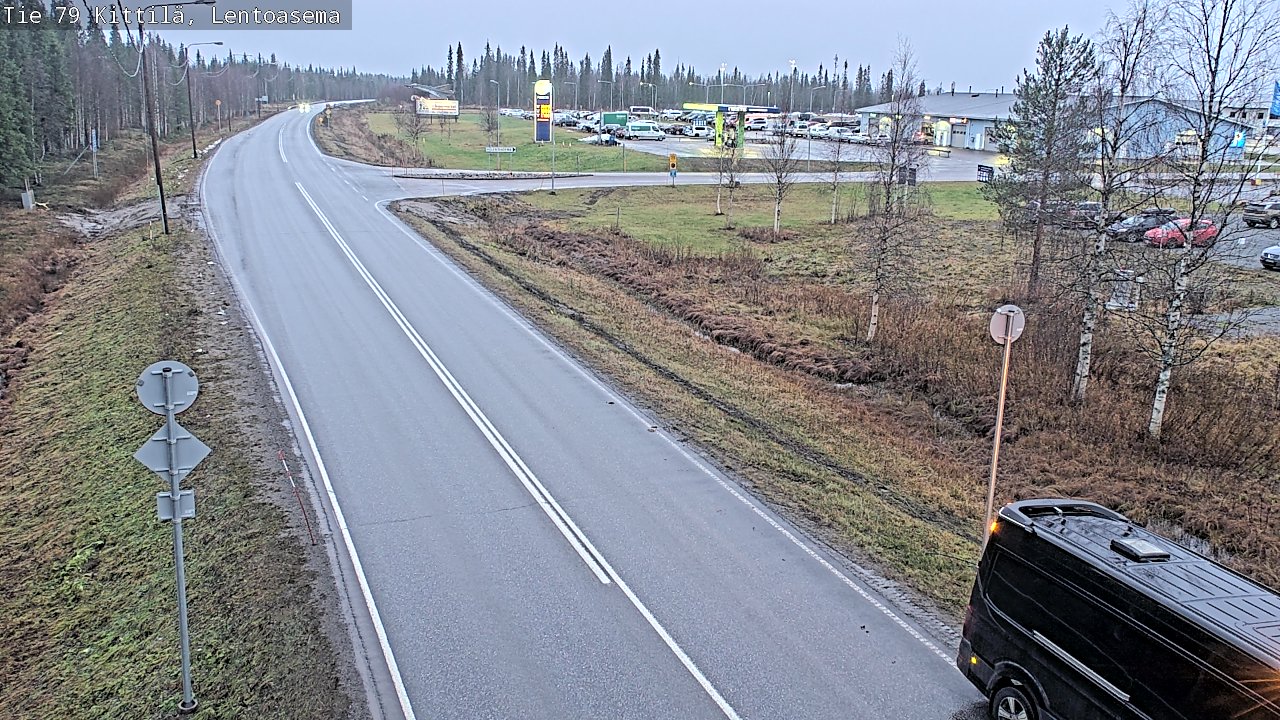 Kelikamerat Kuva Tie 79 Kittilä, Lentoasema, Kittilä, Lappi