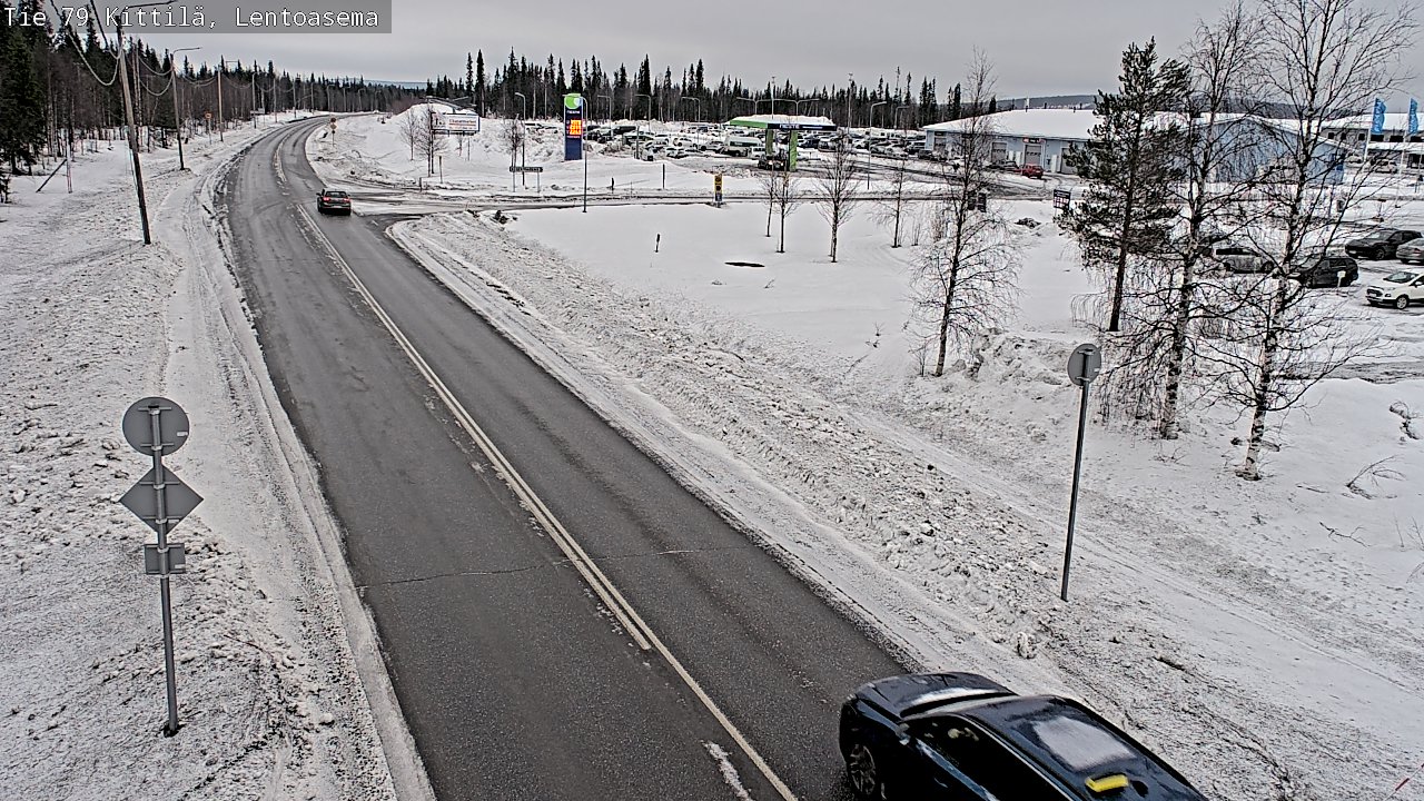 Kelikamerat Kuva Tie 79 Kittilä, Lentoasema, Kittilä, Lappi