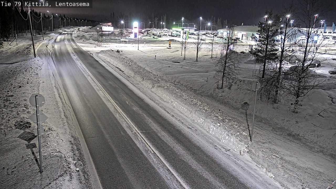 Kelikamerat Kuva Tie 79 Kittilä, Lentoasema, Kittilä, Lappi