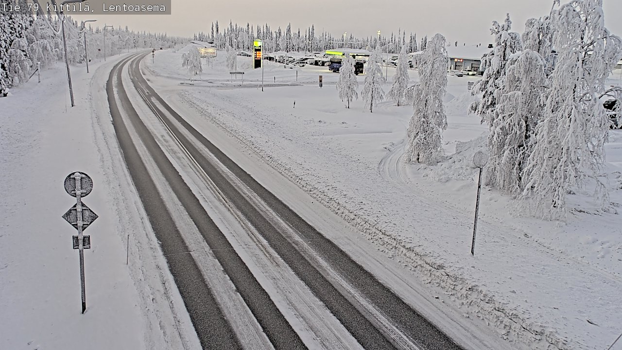 Kelikamerat Kuva Tie 79 Kittilä, Lentoasema, Kittilä, Lappi