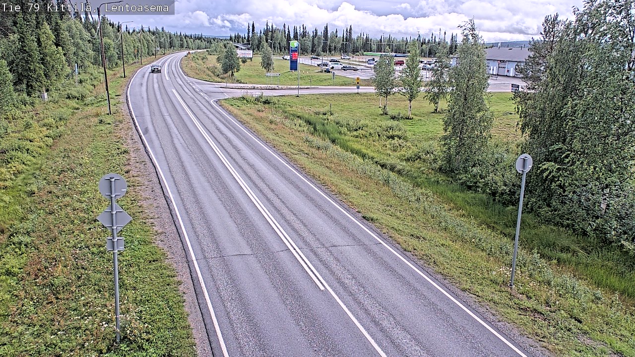 Kelikamerat Kuva Tie 79 Kittilä, Lentoasema, Kittilä, Lappi