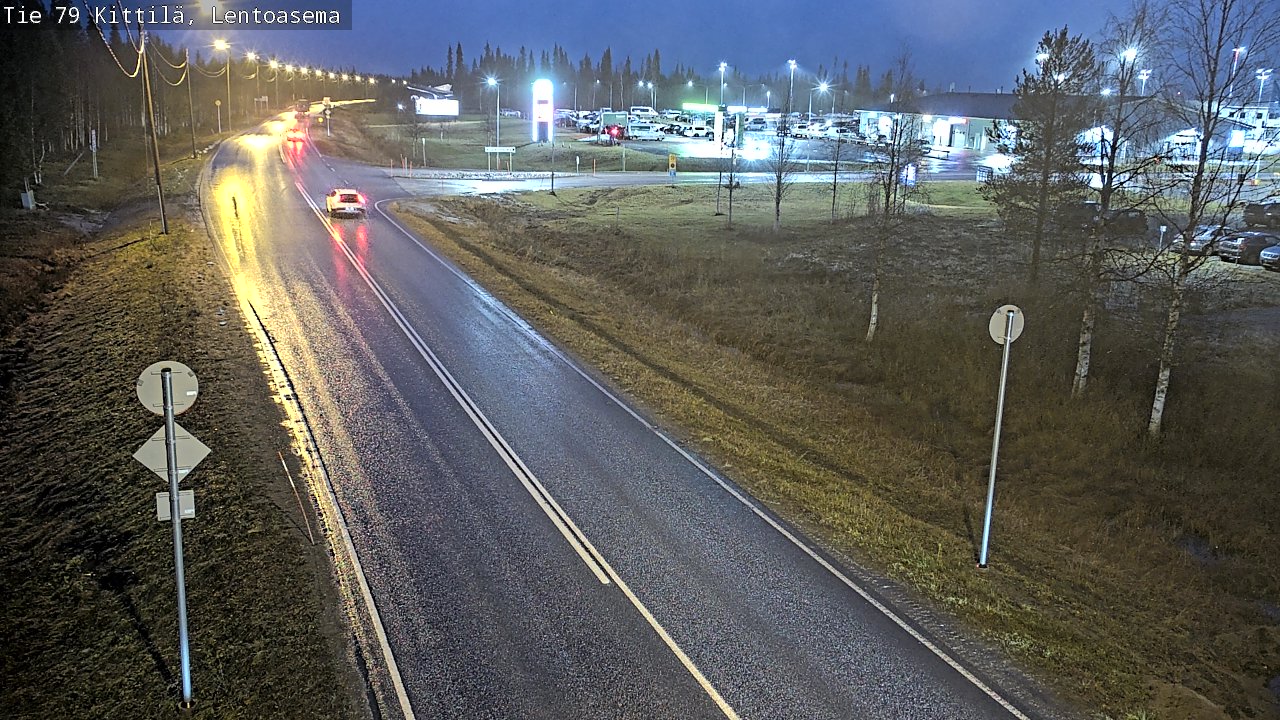 Kelikamerat Kuva Tie 79 Kittilä, Lentoasema, Kittilä, Lappi