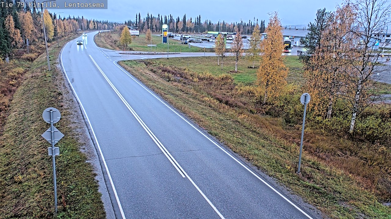 Kelikamerat Kuva Tie 79 Kittilä, Lentoasema, Kittilä, Lappi