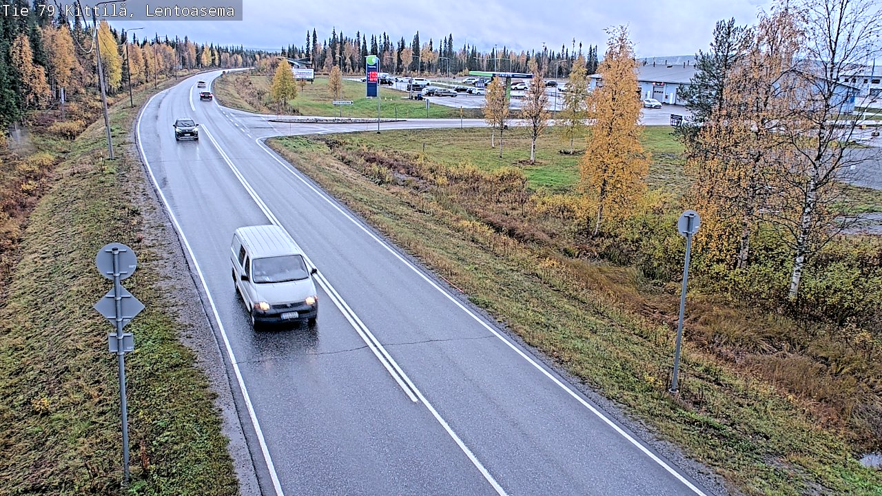 Kelikamerat Kuva Tie 79 Kittilä, Lentoasema, Kittilä, Lappi