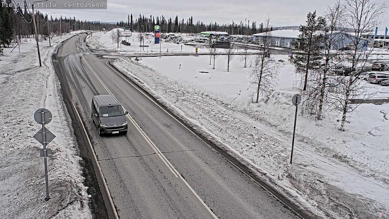 Kelikamerat Kuva Tie 79 Kittilä, Lentoasema, Kittilä, Lappi
