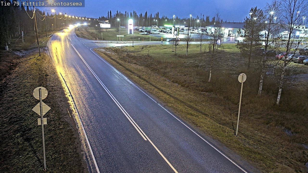 Kelikamerat Kuva Tie 79 Kittilä, Lentoasema, Kittilä, Lappi