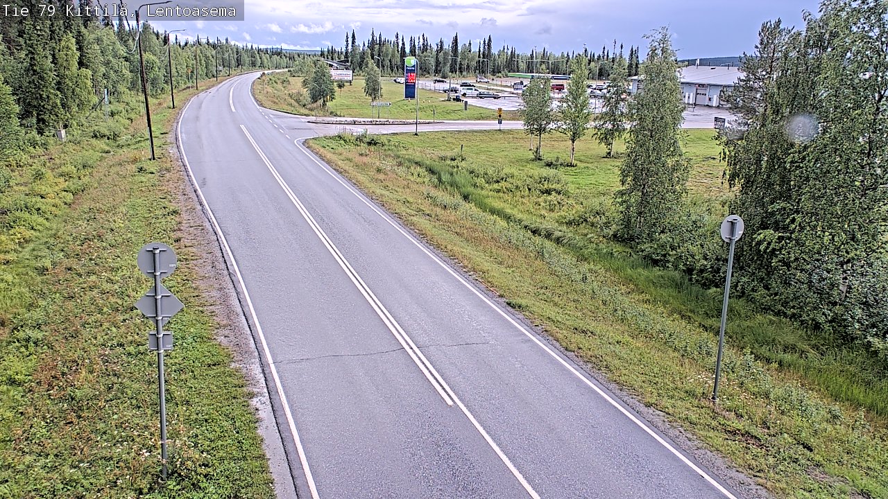 Kelikamerat Kuva Tie 79 Kittilä, Lentoasema, Kittilä, Lappi