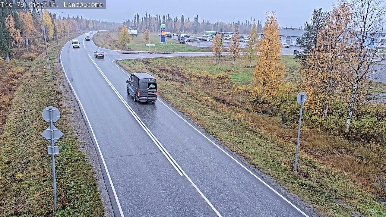 Kelikamerat Kuva Tie 79 Kittilä, Lentoasema, Kittilä, Lappi