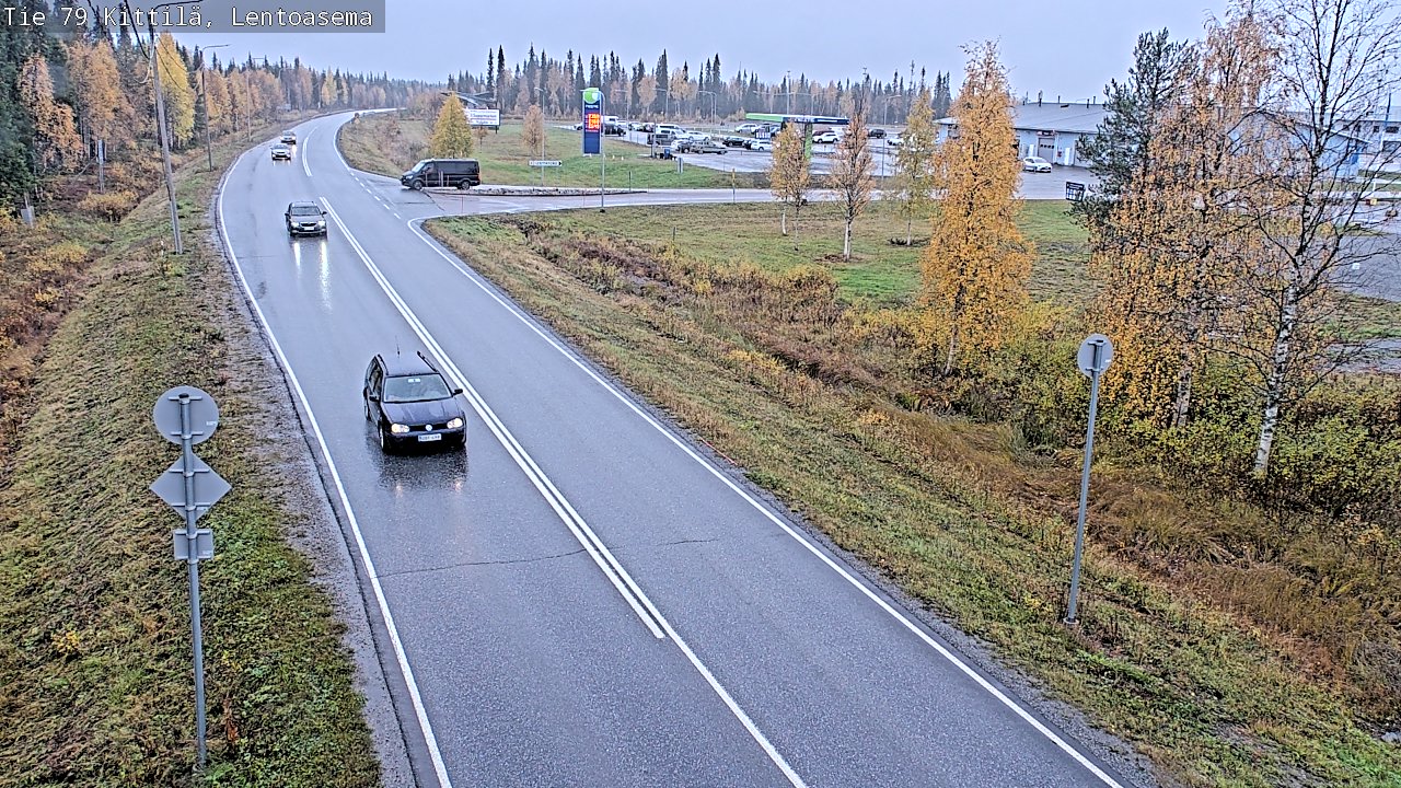 Kelikamerat Kuva Tie 79 Kittilä, Lentoasema, Kittilä, Lappi