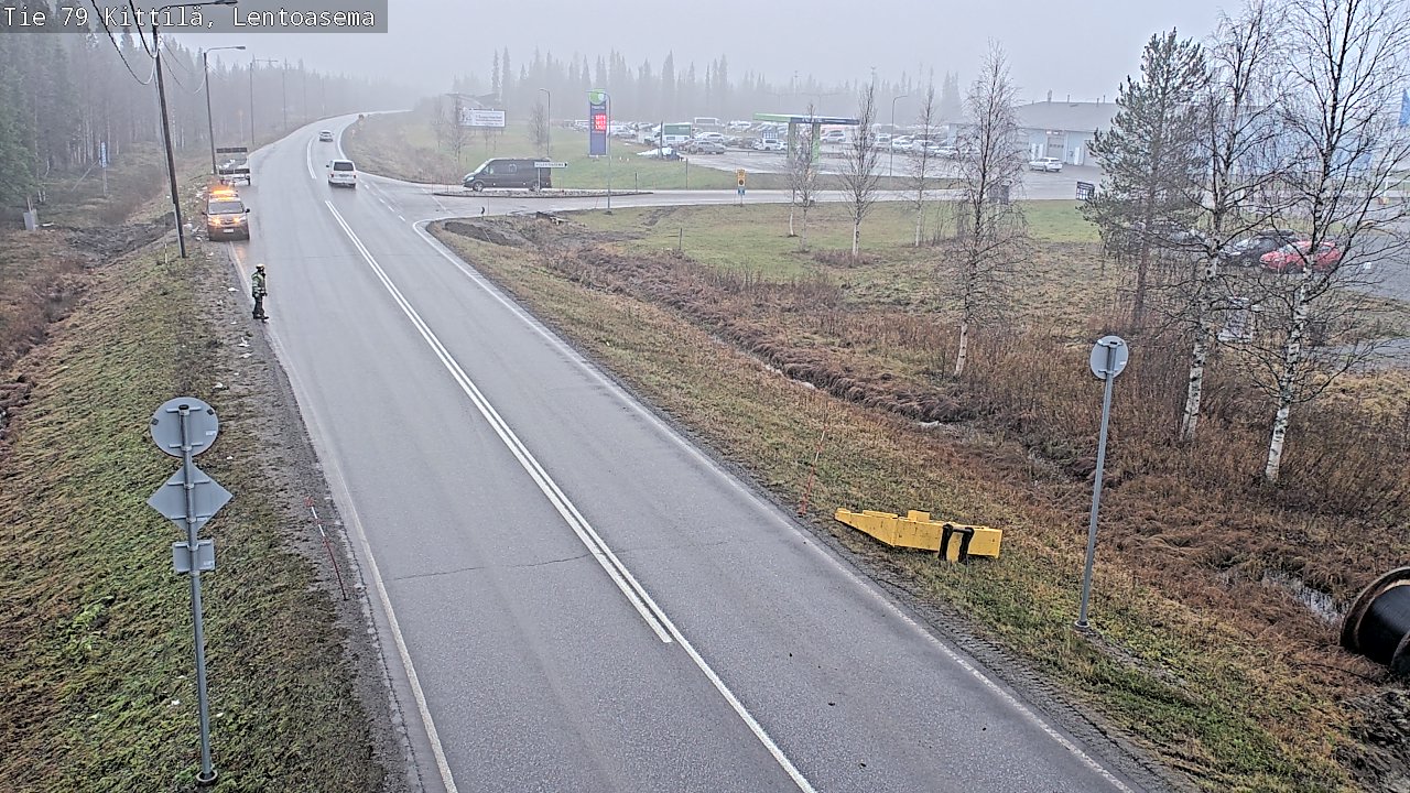 Kelikamerat Kuva Tie 79 Kittilä, Lentoasema, Kittilä, Lappi