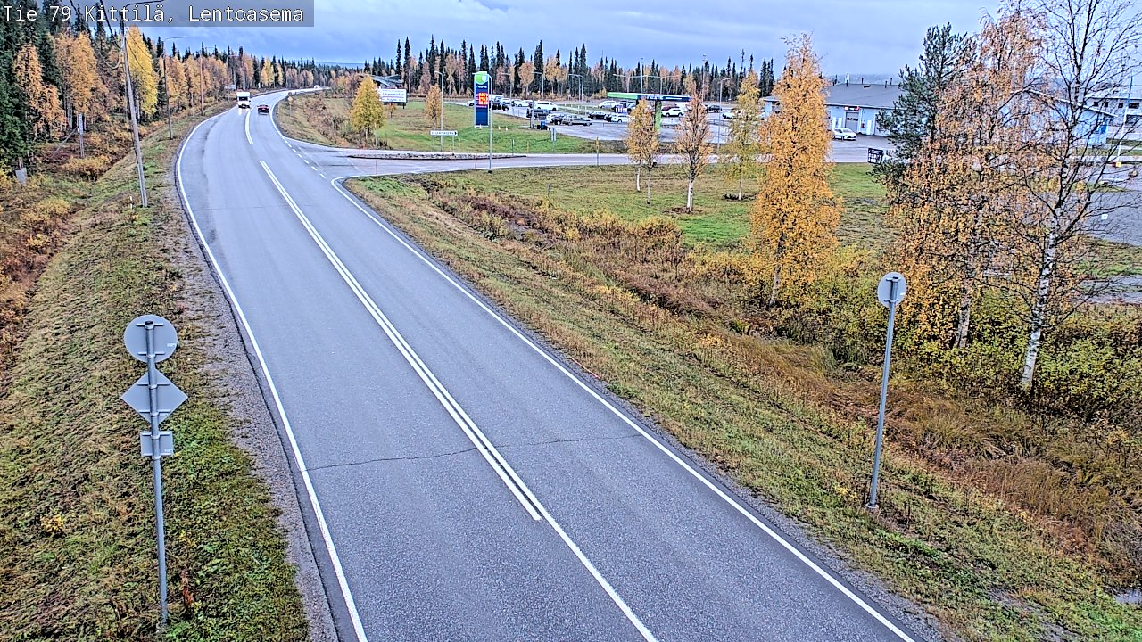 Kelikamerat Kuva Tie 79 Kittilä, Lentoasema, Kittilä, Lappi