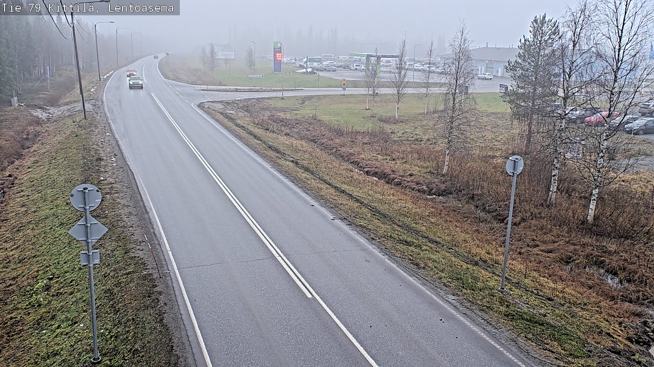 Kelikamerat Kuva Tie 79 Kittilä, Lentoasema, Kittilä, Lappi