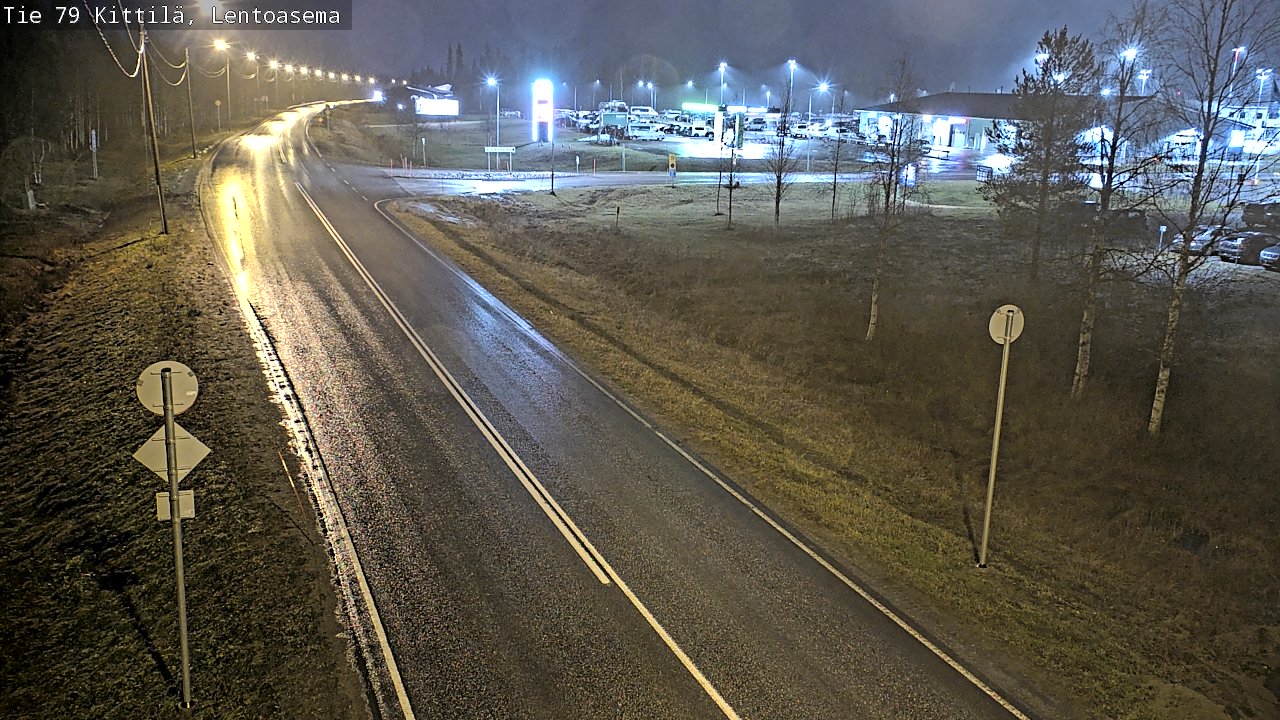 Kelikamerat Kuva Tie 79 Kittilä, Lentoasema, Kittilä, Lappi