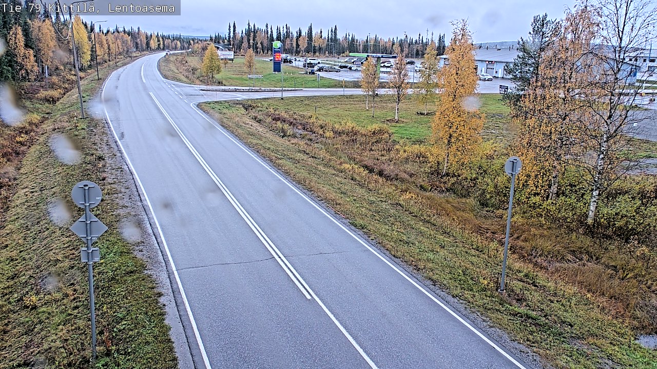 Kelikamerat Kuva Tie 79 Kittilä, Lentoasema, Kittilä, Lappi