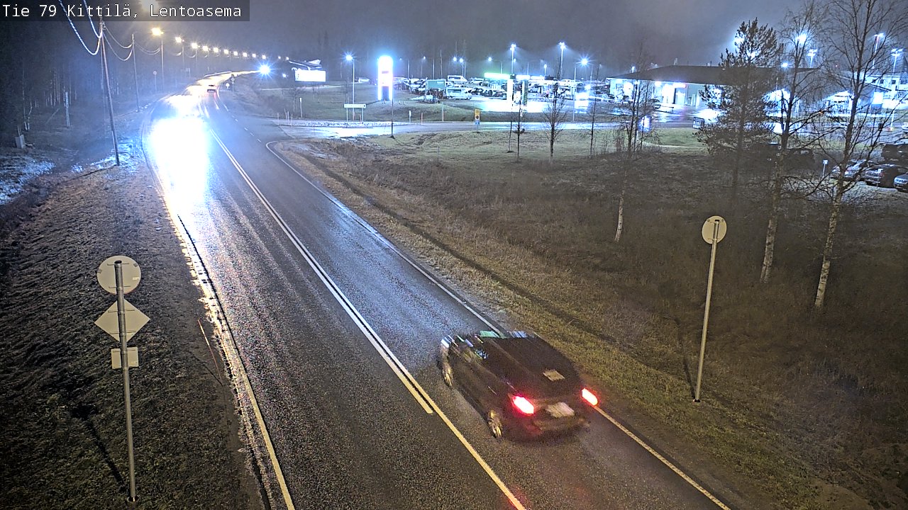 Kelikamerat Kuva Tie 79 Kittilä, Lentoasema, Kittilä, Lappi