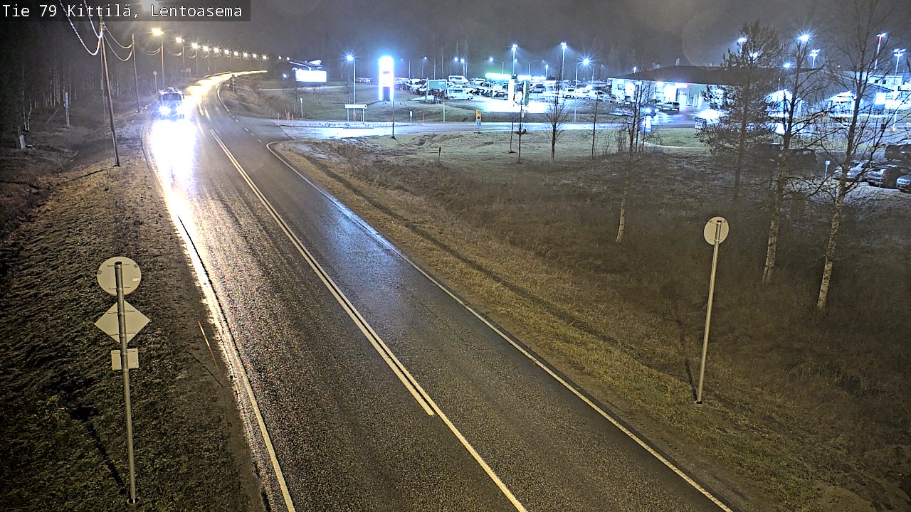 Kelikamerat Kuva Tie 79 Kittilä, Lentoasema, Kittilä, Lappi