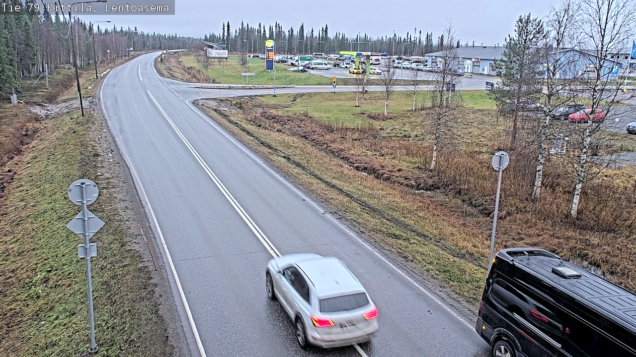 Kelikamerat Kuva Tie 79 Kittilä, Lentoasema, Kittilä, Lappi