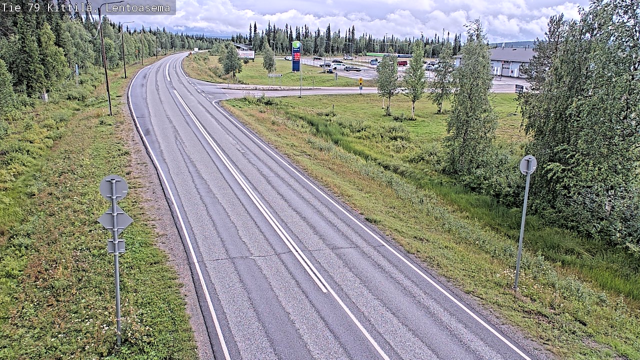 Kelikamerat Kuva Tie 79 Kittilä, Lentoasema, Kittilä, Lappi