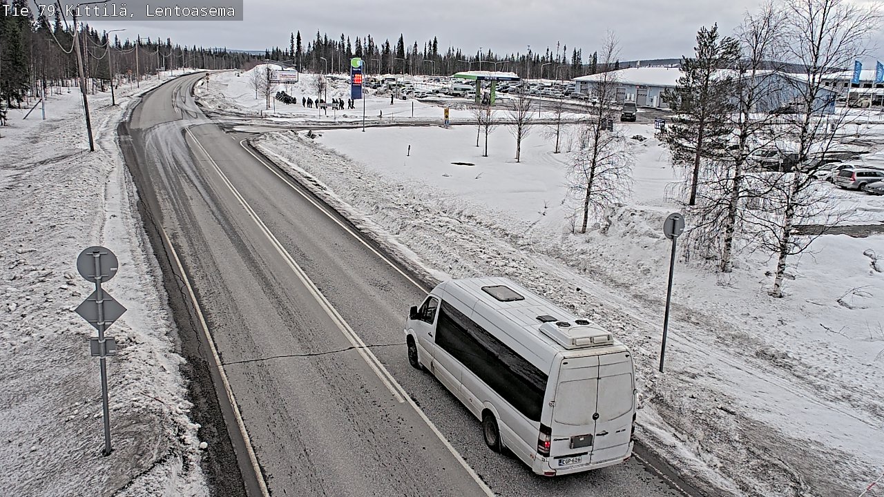 Kelikamerat Kuva Tie 79 Kittilä, Lentoasema, Kittilä, Lappi