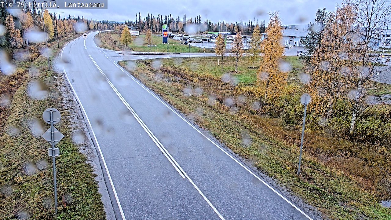 Kelikamerat Kuva Tie 79 Kittilä, Lentoasema, Kittilä, Lappi