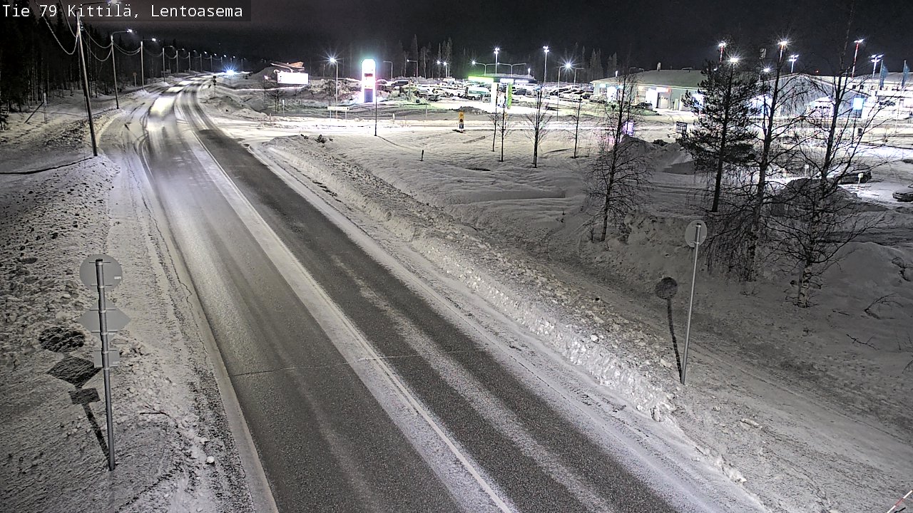 Kelikamerat Kuva Tie 79 Kittilä, Lentoasema, Kittilä, Lappi