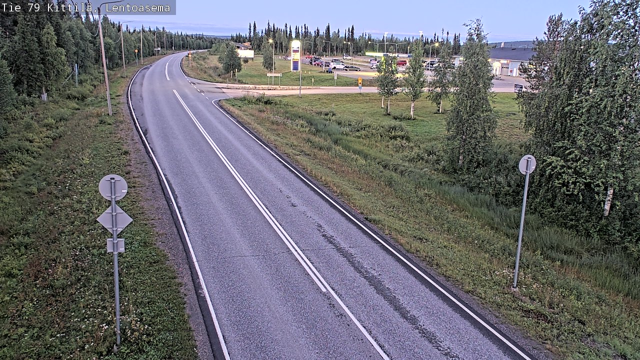 Kelikamerat Kuva Tie 79 Kittilä, Lentoasema, Kittilä, Lappi
