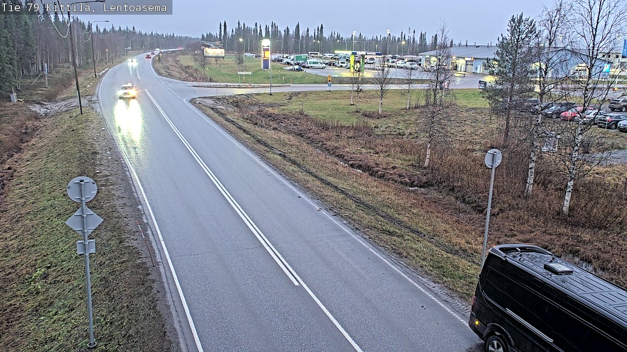 Kelikamerat Kuva Tie 79 Kittilä, Lentoasema, Kittilä, Lappi