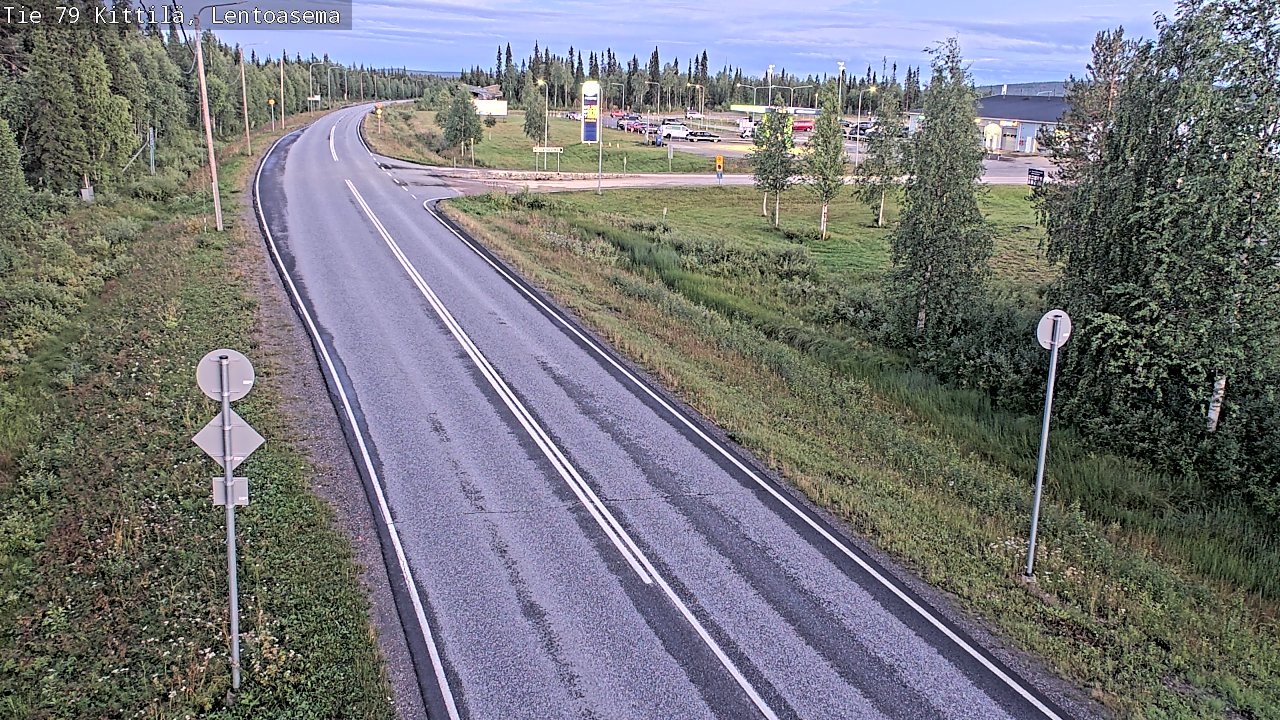 Kelikamerat Kuva Tie 79 Kittilä, Lentoasema, Kittilä, Lappi