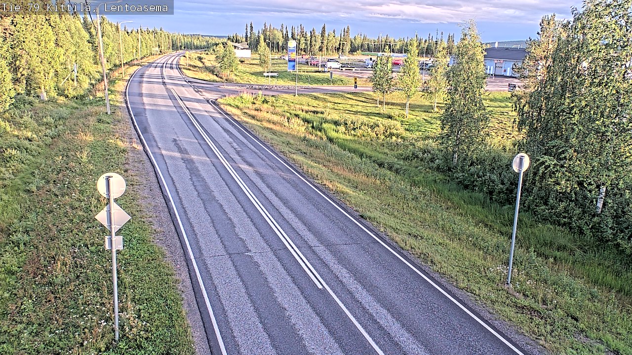 Kelikamerat Kuva Tie 79 Kittilä, Lentoasema, Kittilä, Lappi