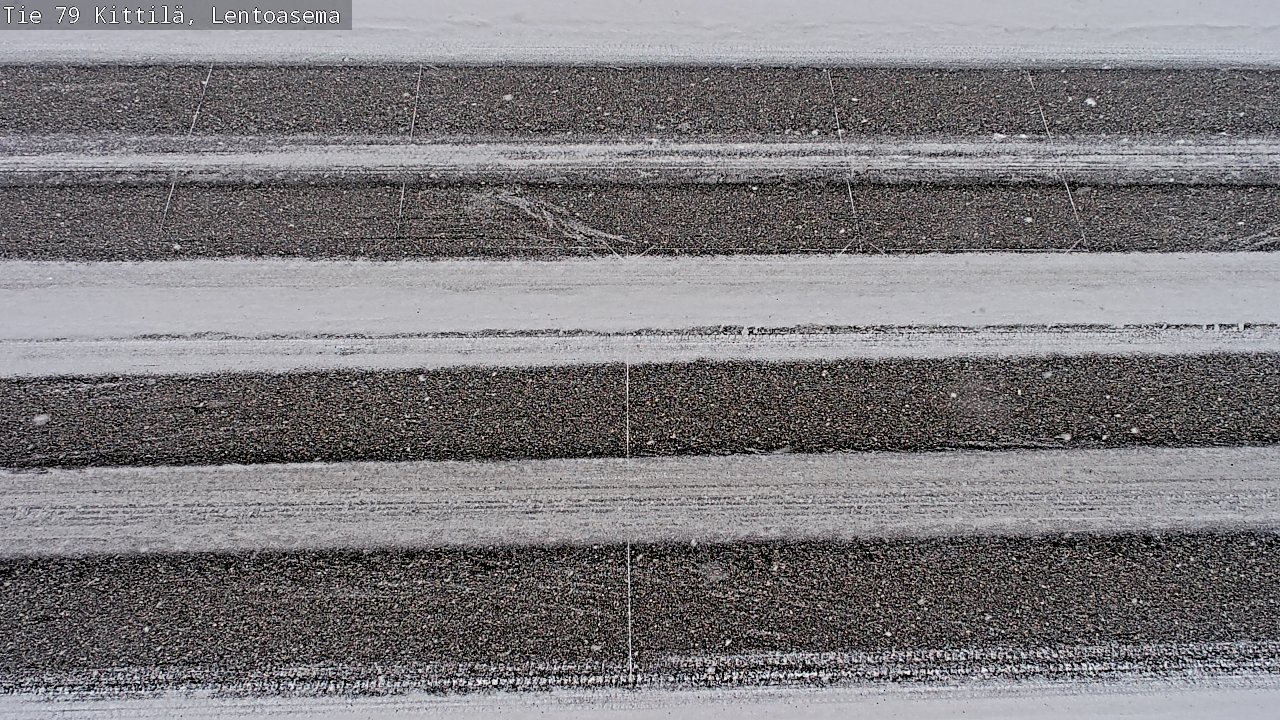 Weather Camera Image Road 79 Kittilä, Lentoasema, Kittilä, Lappi