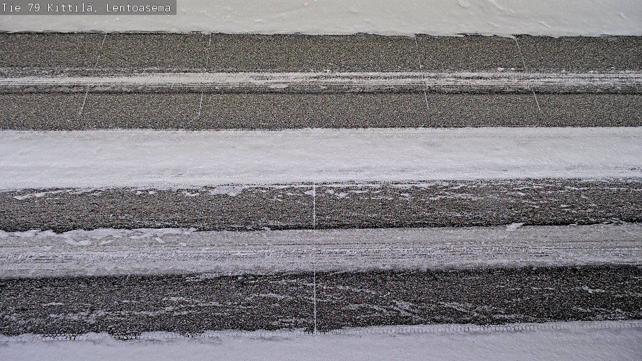 Weather Camera Image Road 79 Kittilä, Lentoasema, Kittilä, Lappi