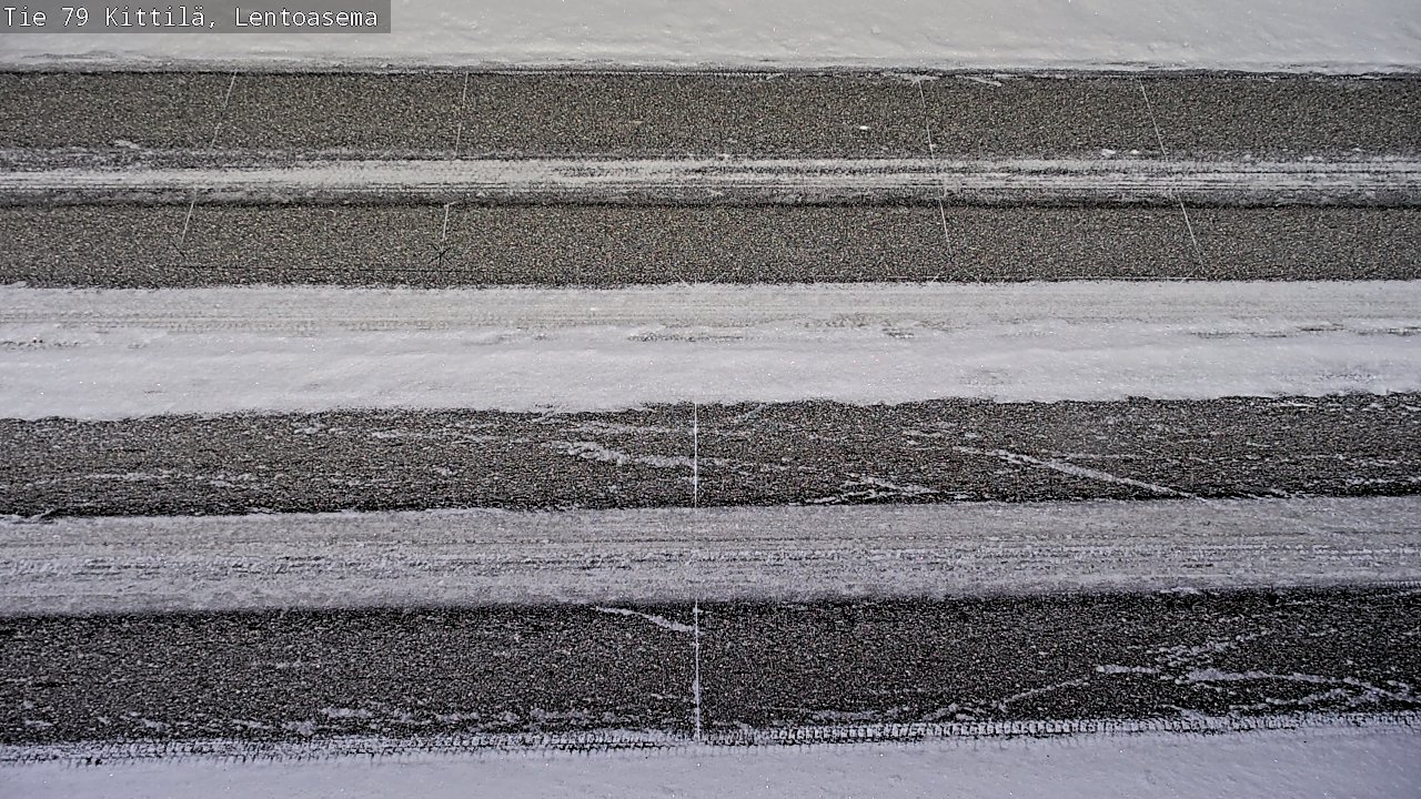 Weather Camera Image Road 79 Kittilä, Lentoasema, Kittilä, Lappi
