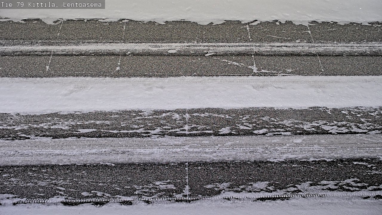 Weather Camera Image Road 79 Kittilä, Lentoasema, Kittilä, Lappi